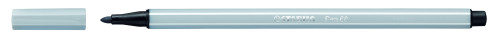Rotulador punta fibra media 1MM. pen 68 gris claro STABILO 68/94