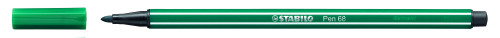 Rotulador punta fibra media 1MM. pen 68 verde turquesa STABILO 68/53