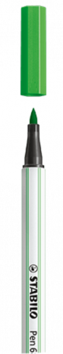 Rotulador punta fibra pincel pen 68 brush verde claro STABILO 568/33