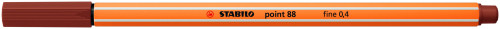 Rotulador punta fina point 88 0.4MM sanguina STABILO 88/38