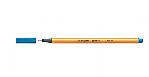 Rotulador punta fina point 88 0.4MM ultramarino STABILO 88/32