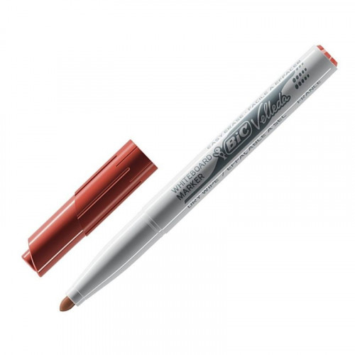 Marcador para pizarra blanca 1741 tinta a base de acetona trazo 1,4MM. rojo VELLEDA 9581691