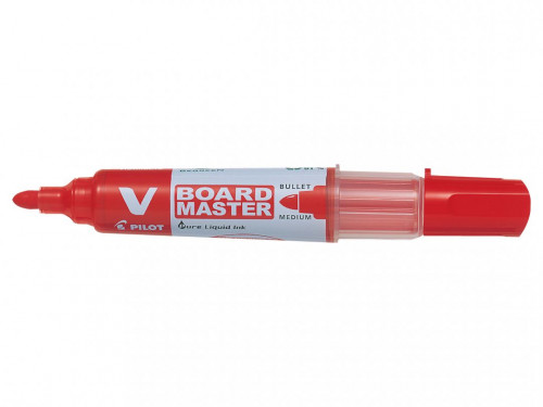 Rotulador pizarra vboard 1.8 punta fibra rojo PILOT wbma-vbm-m-r-bg