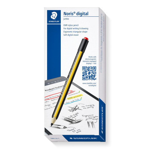 Lapiz noris digital jumbo forma hexagonal STAEDTLER 180J 22-1