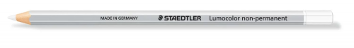 Lapiz lumocolor non-permanent omnigraph blanco STAEDTLER 108-0