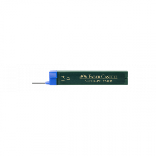 Estuche 6 minas de 1,4 mm faber castell 121411