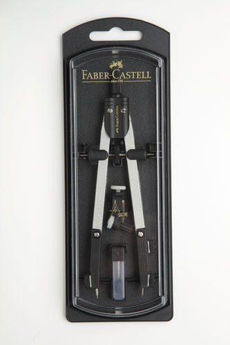 Compas ajuste rapido con adaptador faber