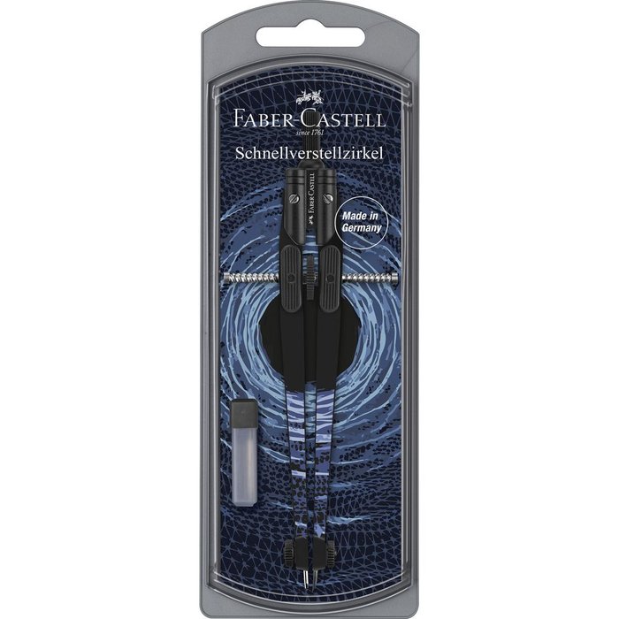 Compas faber castell ajuste rapido shiny twist