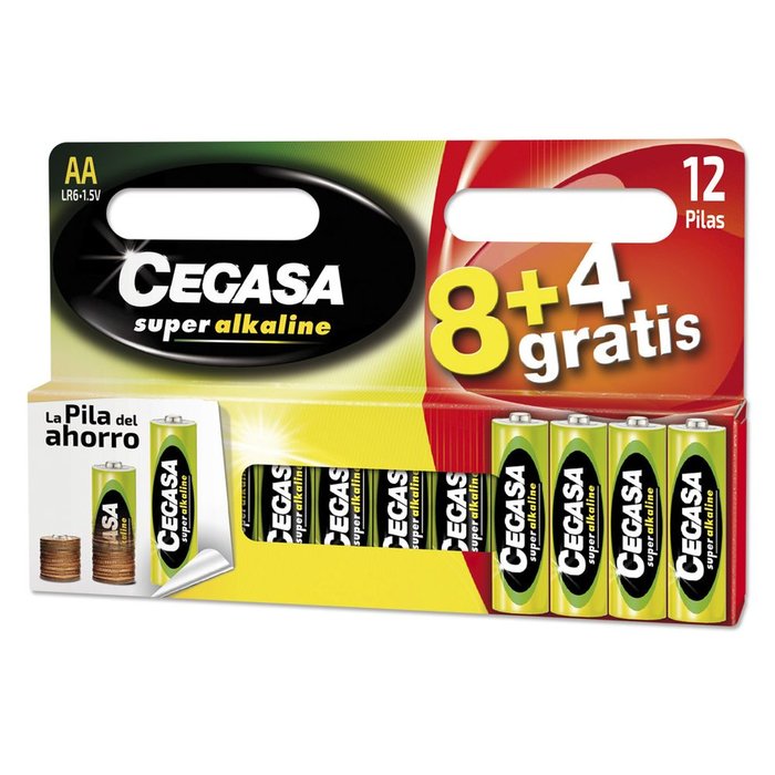 Pilas CEGASA mpck LR6 8+4 grts s,alk 2011