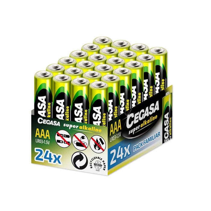 Pilas CEGASA s,alk LR03 24 uds