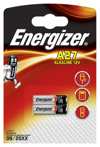 Blister 2 pilas especiales modelo A27 energizer 639333