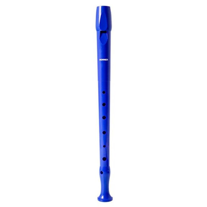 Flauta dulce azul oscuro