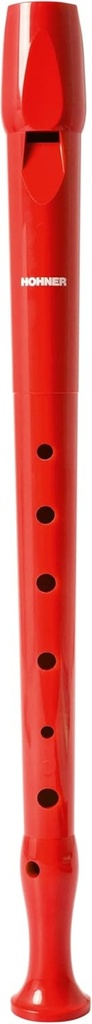 Flauta dulce roja