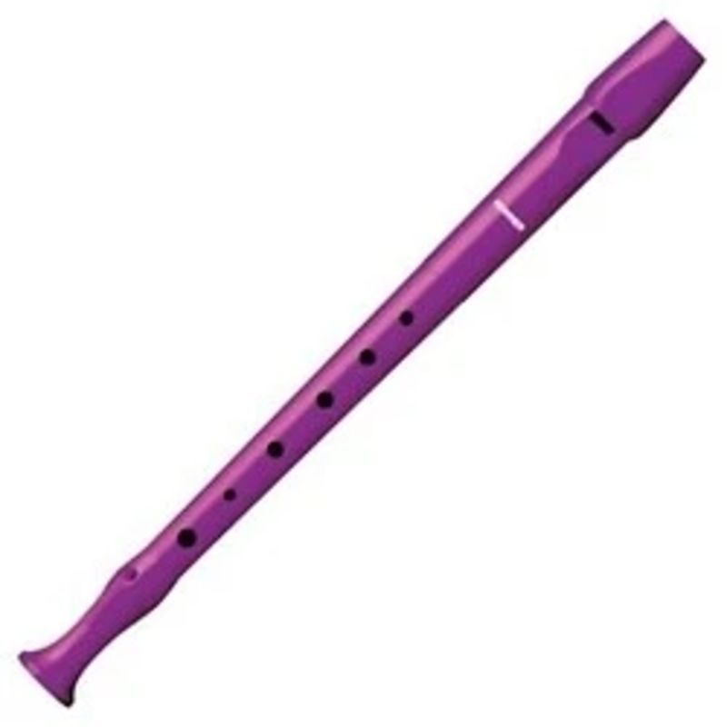 Flauta dulce malva