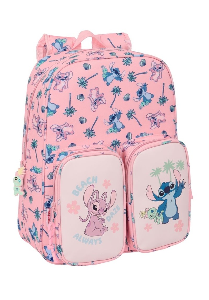 Mochila infantil bolsillos adapt. carro stitch 'beach'