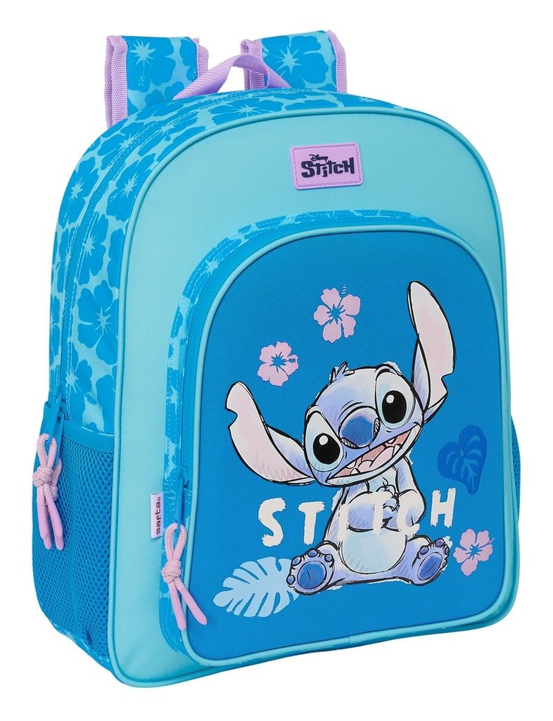 Mochila junior adapt. carro stitch 'hawaii'