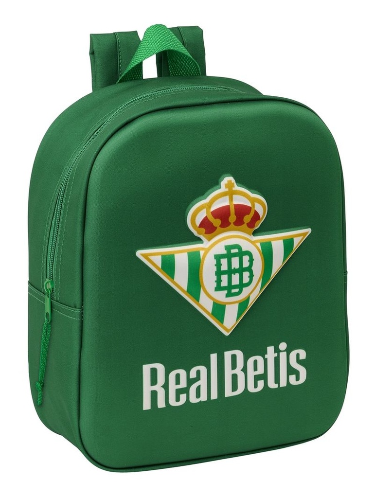 Mochila guarderia 3D bolsillo red real betis balompie