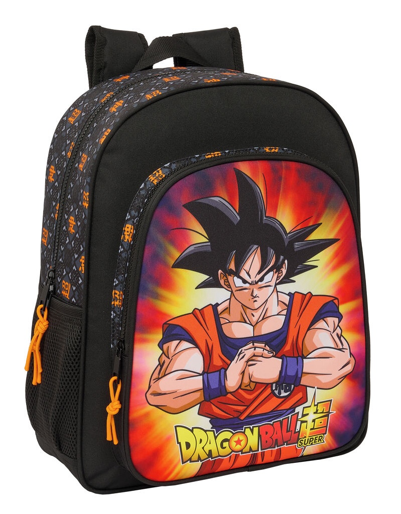 Mochila junior adapt. carro dragon ball
