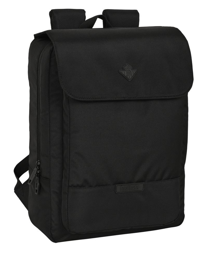 Mochila con solapa portatil 13, 3''+usb real betis balompie premium