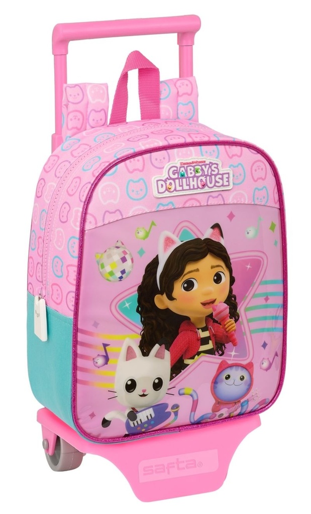 Mochila 232 + carro 805 gabby's dollhouse 'party'