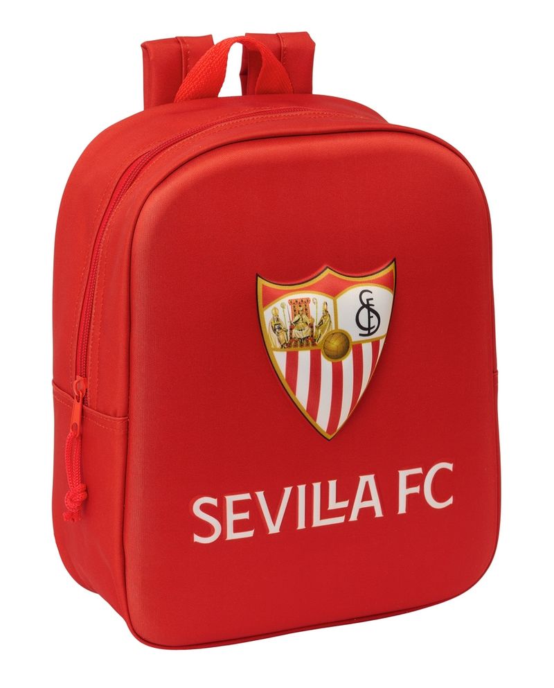 Mochila guarderia 3D bolsillo red sevilla fc