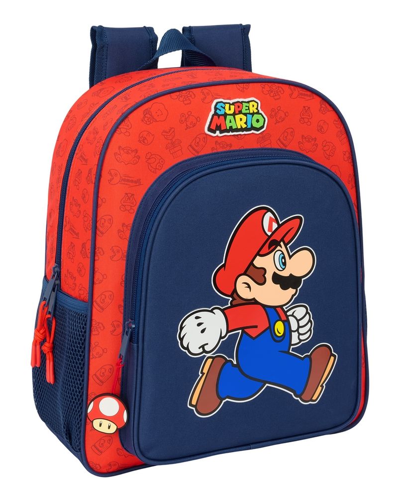 Mochila junior adapt. carro super mario 'trick'