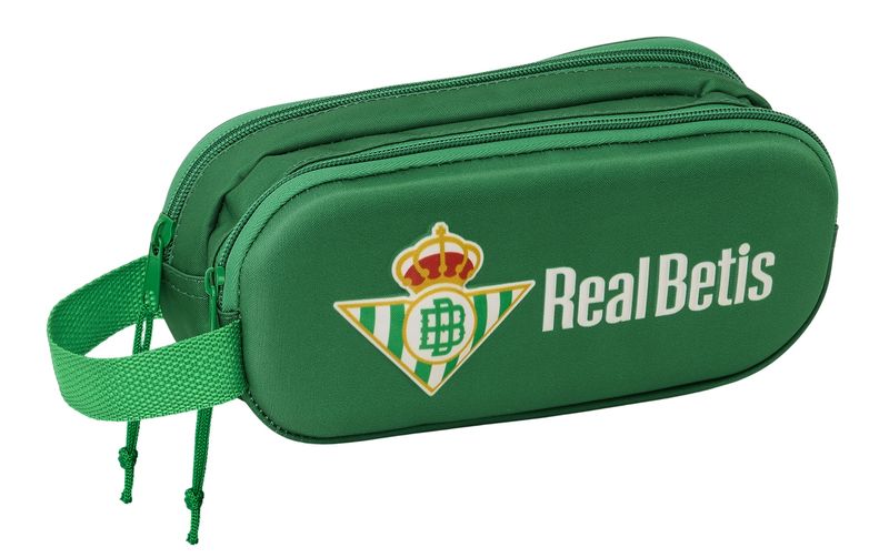 Portatodo doble 3D real betis balompie 3D
