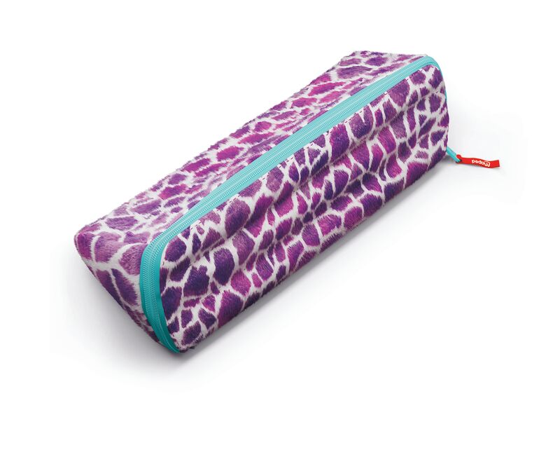 Portatodo xxl rosa efecto velvet