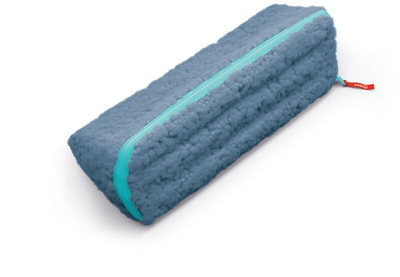 Portatodo xxl azul efecto lana