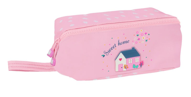 Portatodo cuadrado grande reciclado glowlab kids 'sweet home'