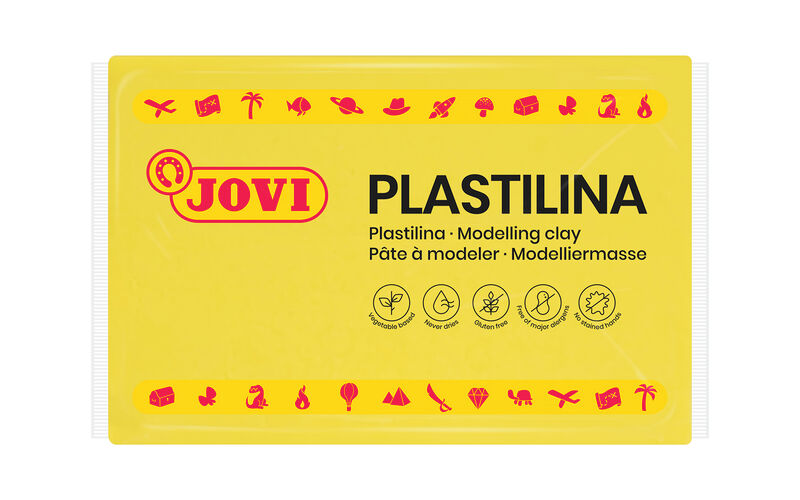 Plastilina JOVI mod.72 02 amarillo