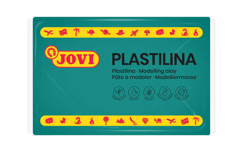Plastilina JOVI mod.72 11 verde oscuro