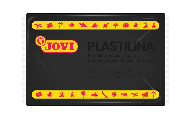 Plastilina JOVI mod.72 15 negro