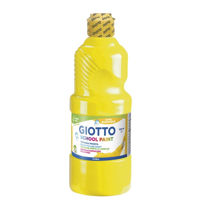 Tempera liquida GIOTTO 500ML amarilla