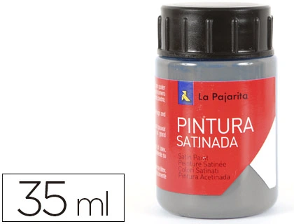 Pintura latex LA PAJARITA gris 35 ml