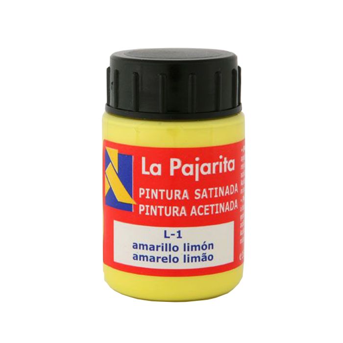 Pintura la pajarita 35ML nº 1 amarillo limon
