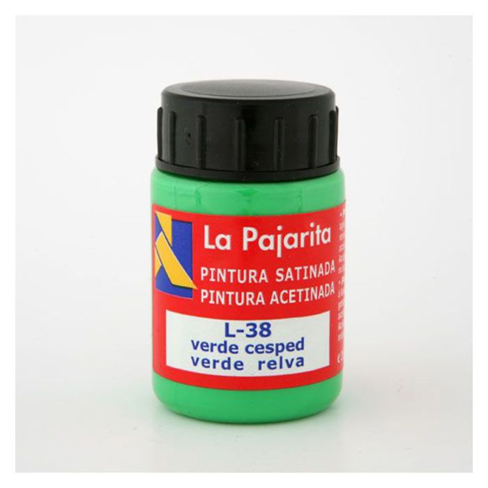 Pintura la pajarita 35ML nº 38 verde cesped
