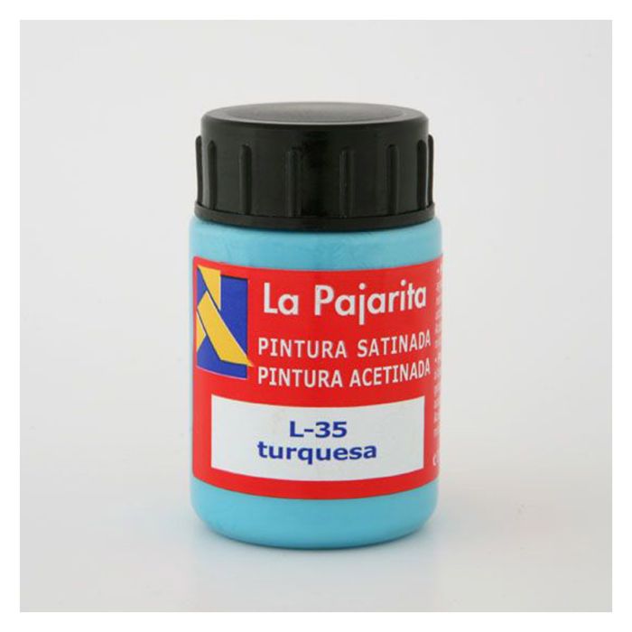 Pintura la pajarita 35ML nº 35 turquesa