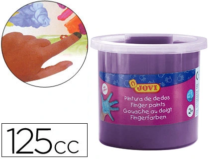 Pintura a dedos JOVI 125 cc violeta