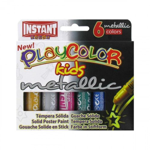 Estuche metallic one 6 colores surtidos PLAYCOLOR 10321