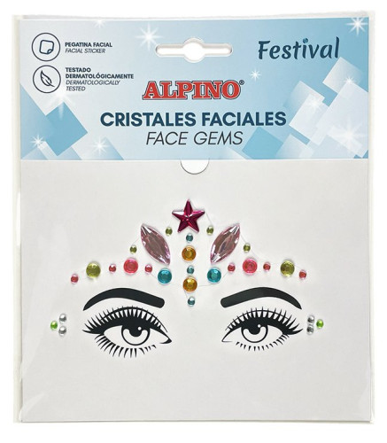 ALPINO gemas faciales adhesivas festival ALPINO DL000631