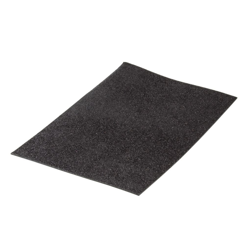 Lamina goma eva purpurina biodegradable 40X60CM negra