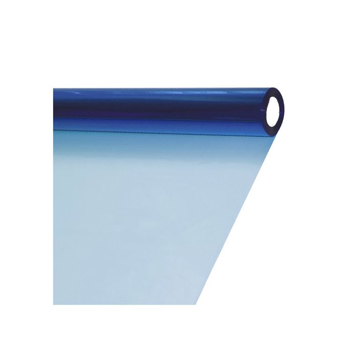 Papel celofan rollo 25 pliegos 50X65 30G azul