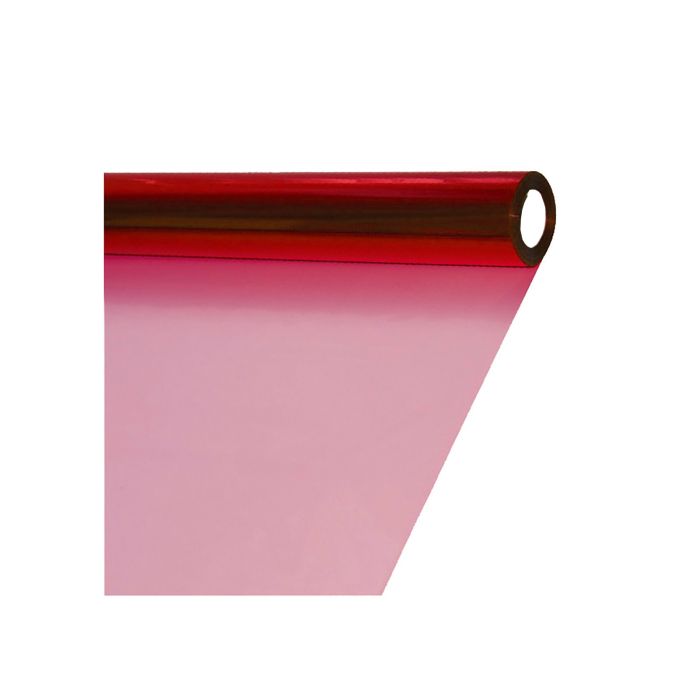 Papel celofan rollo 25 pliegos 50X65 30G rojo