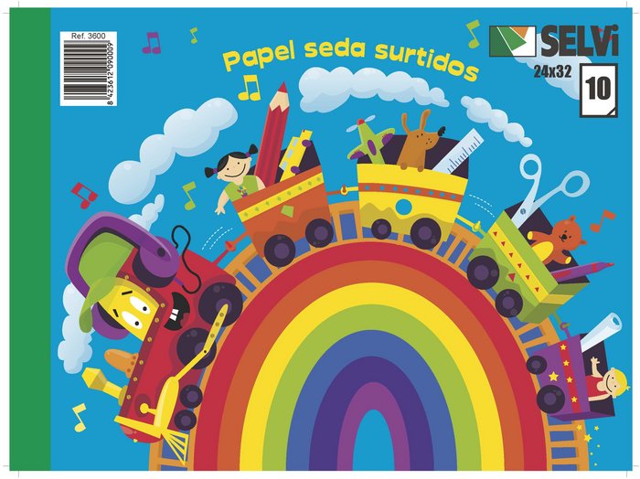 Bloc manualidades SELVI papel seda