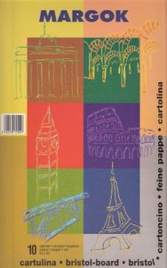 Bloc manualidades margok cartulinas colores surtidos