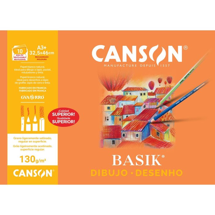 Minipack A3+ 10H laminas basik 130GR c/rec
