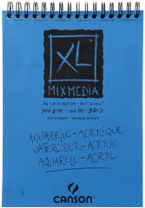 Bloc CANSON xl mix media esp micr 14, 8X21 15H texturado 300G