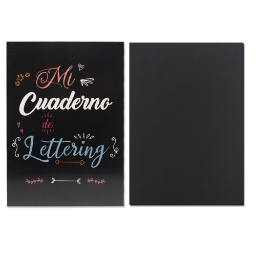 BISMARK cuaderno A4 lettering negras 80 g/m² - 50 hojas