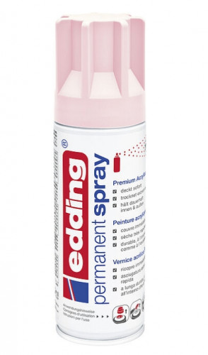 Spray rosa pastel mate. edding 5200-914